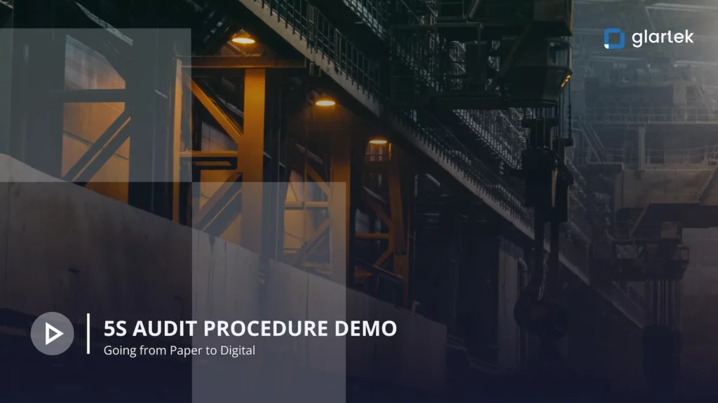 5S Audit demo digitalization manufacturing