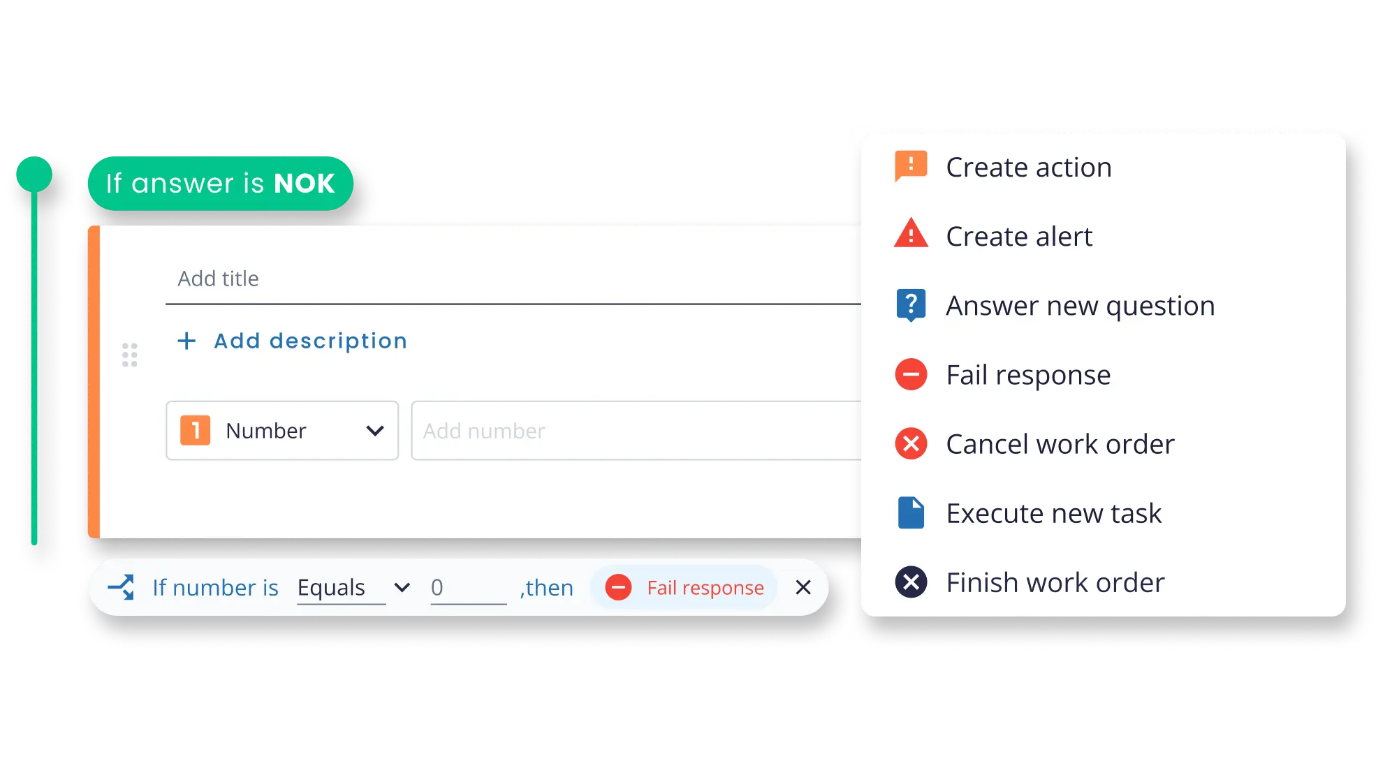 forms and checklists conditional tasks