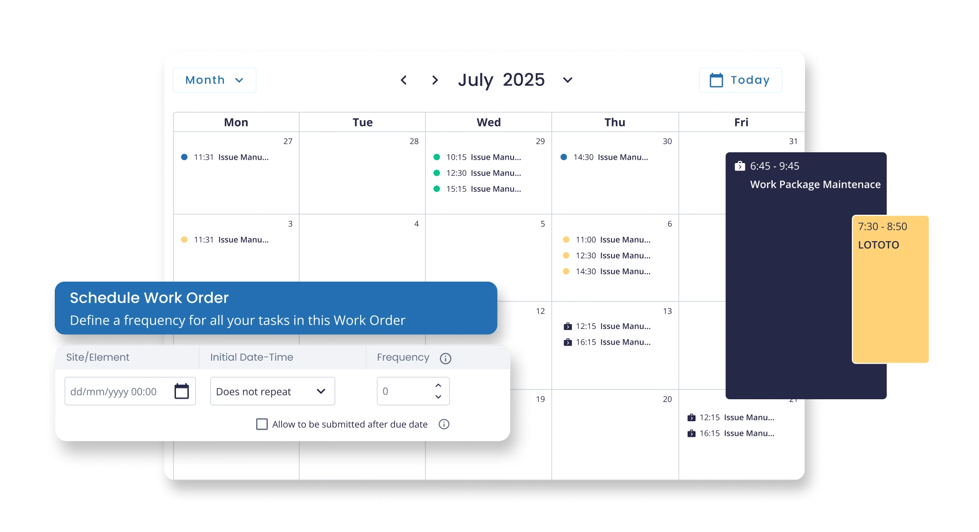 Agenda for team management